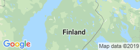 Central Finland map